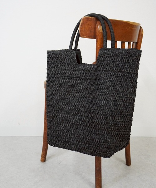 【未使用品に近い】ベルパーチ　カゴバッグ ハンドルペーパートート（かごバッグ）｜gossara（ゴサラ）の