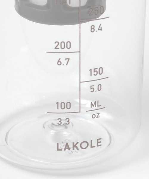 LAKOLE（ラコレ）の「ストレーナーボトル600ml / 415629（キッチンツール・レディース・アイボリー/チャコール・FREE）」の15枚目の写真