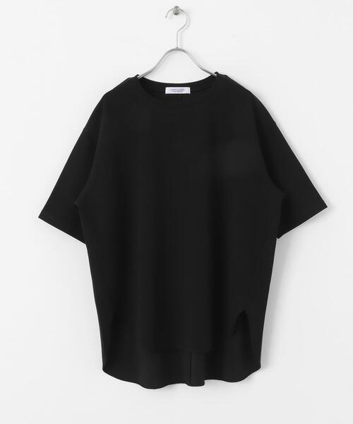 URBAN RESEARCH Sonny Label(アーバンリサーチサニーレーベル)の「カットジョーゼットハーフスリーブプルオーバー(Tシャツ/カットソー・レディース・ブラック/グレー系その他/オフホワイト・FREE)」の13枚目の写真