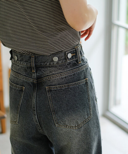 Kastane レースデニムパンツ　サイズ1 新品未使用 高身長サイズ追加/低身長サイズ/3サイズ展開/WEB限定サイズ
