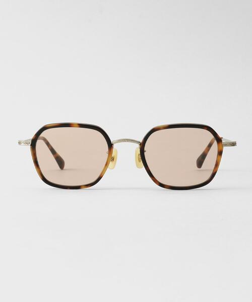 TAKEO KIKUCHI（タケオキクチ）の「【TAKEO KIKUCHI × THE BEDFORD HOTEL】インナーセルフレーム サングラス（サングラス・メンズ・ブラック/ダークブラウン系4/ブルー系その他6・00）」の2枚目の写真