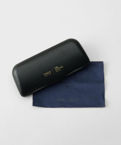 TAKEO KIKUCHI（タケオキクチ）の「【TAKEO KIKUCHI × THE BEDFORD HOTEL】インナーセルフレーム サングラス（サングラス・メンズ・ブラック/ダークブラウン系4/ブルー系その他6・00）」の13枚目の写真