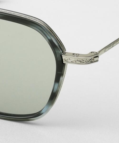 TAKEO KIKUCHI（タケオキクチ）の「【TAKEO KIKUCHI × THE BEDFORD HOTEL】インナーセルフレーム サングラス（サングラス・メンズ・ブラック/ダークブラウン系4/ブルー系その他6・00）」の15枚目の写真