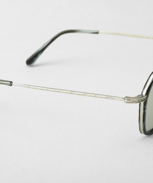 TAKEO KIKUCHI（タケオキクチ）の「【TAKEO KIKUCHI × THE BEDFORD HOTEL】インナーセルフレーム サングラス（サングラス・メンズ・ブラック/ダークブラウン系4/ブルー系その他6・00）」の4枚目の写真