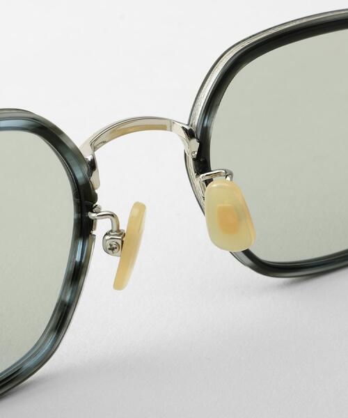 TAKEO KIKUCHI（タケオキクチ）の「【TAKEO KIKUCHI × THE BEDFORD HOTEL】インナーセルフレーム サングラス（サングラス・メンズ・ブラック/ダークブラウン系4/ブルー系その他6・00）」の7枚目の写真