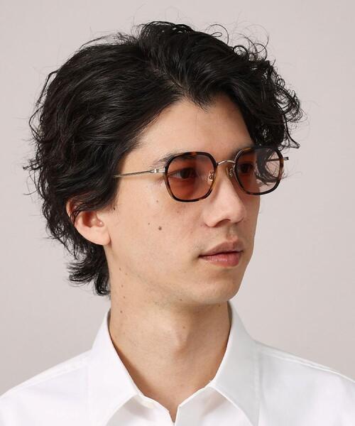TAKEO KIKUCHI（タケオキクチ）の「【TAKEO KIKUCHI × THE BEDFORD HOTEL】インナーセルフレーム サングラス（サングラス・メンズ・ブラック/ダークブラウン系4/ブルー系その他6・00）」の9枚目の写真