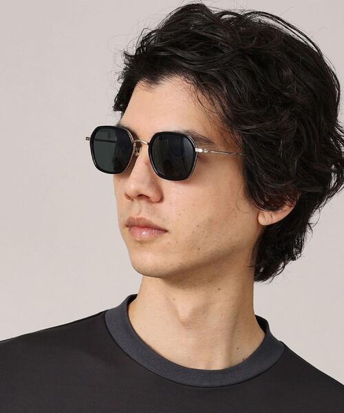 TAKEO KIKUCHI（タケオキクチ）の「【TAKEO KIKUCHI × THE BEDFORD HOTEL】インナーセルフレーム サングラス（サングラス・メンズ・ブラック/ダークブラウン系4/ブルー系その他6・00）」の10枚目の写真