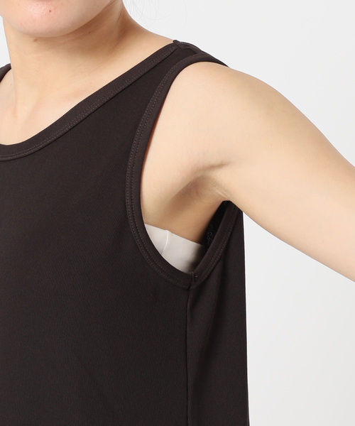 plage リブタンクワンピース　黒36サイズ Plage リブタンクワンピース ブラック 36