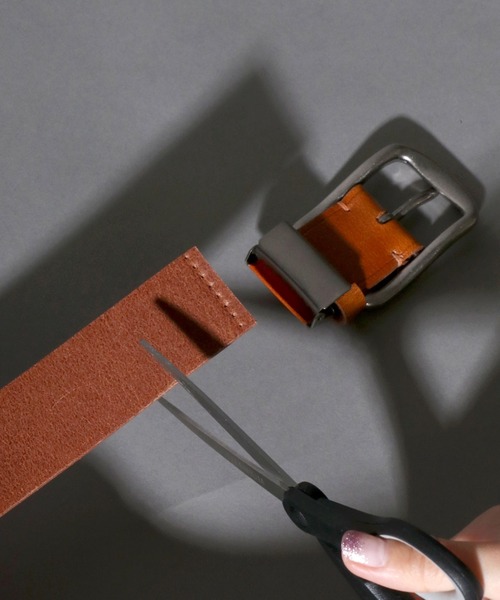 Levi's（リーバイス）の「Levi's/リーバイス 本革 スクエアバックル 40mm オイルレザーベルト（ベルト・メンズ・ブラック/ブラウン/ダークブラウン・FREE）」の9枚目の写真