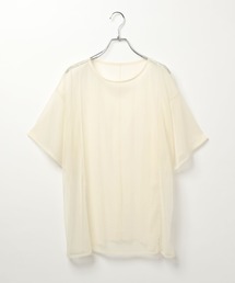 LEPSIM | 切り替えチュールT　452492(Tシャツ/カットソー)