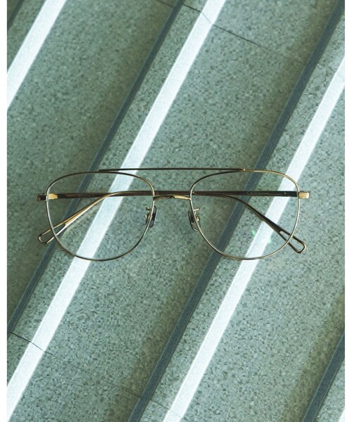 CASU eyewear（キャスアイウェア）の「【別注】CASU / Womack（メガネ・メンズ・ブラック/シルバー/ゴールド・ONE SIZE）」の3枚目の写真
