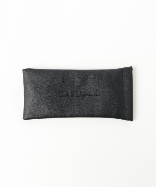 CASU eyewear（キャスアイウェア）の「【別注】CASU / Womack（メガネ・メンズ・ブラック/シルバー/ゴールド・ONE SIZE）」の11枚目の写真