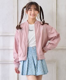 Y's PINK ワイズピンク MA1 ブルゾン リネン インディゴ染め Y's PINK ワイズピンク MA1 ブルゾン リネン インディゴ染め