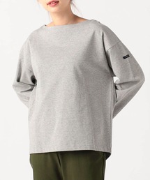 【日本製】デラヴェ長袖Tシャツ　ムジベーシックカラー