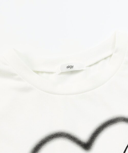 algy(アルジー)の「BIGT&メッシュロングスカートセット(セットアップ・キッズ・オフホワイト/ブラック・XX-SMALL/X-SMALL/MEDIUM/SMALL)」の3枚目の写真