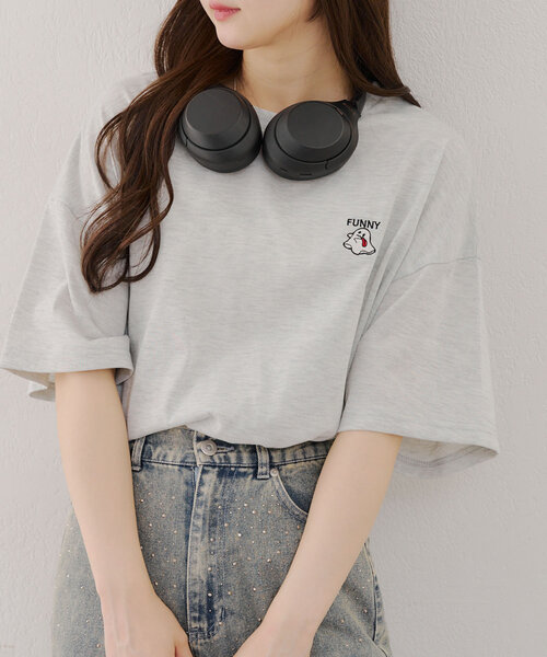 セール】オバケTシャツ（Tシャツ/カットソー）｜continuer de