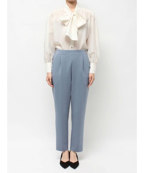 TONAL（トーナル）の「ストレッチスリムテーパードパンツ（その他パンツ・レディース・モカ/ライトグレー/チャコールグレー/ブルー・SMALL/MEDIUM/LARGE）」の15枚目の写真