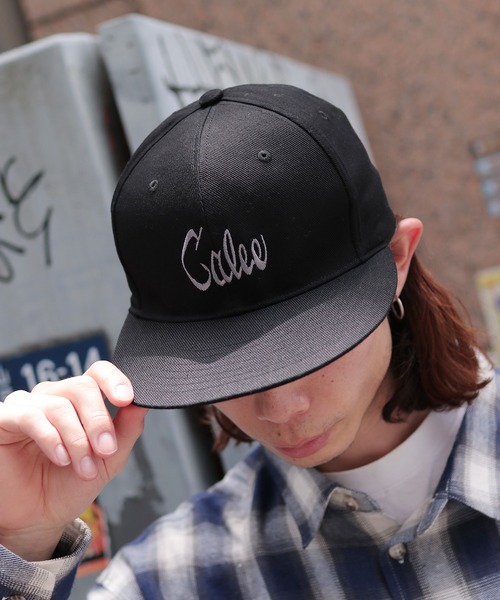 美品　CALEE キャリー　カモキャップ CALEE/キャリー SNAKE LOGO WAPPEN CAP キャップ（キャップ