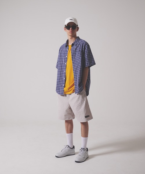 FIRST DOWN（ファーストダウン）の「グラフチェック ショートスリーブ シャツ（シャツ/ブラウス・メンズ・ネイビー系/ブラウン系・M/L/XL）」の10枚目の写真