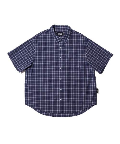 FIRST DOWN SUCKER S/S SHIRTS ファーストダウン サッカー ショートスリーブ シャツ メンズ レディース BLACK ブラック F891028-06 サッカー ショートスリーブ シャツ | SUCKER S/S SHIRTS – FIRST