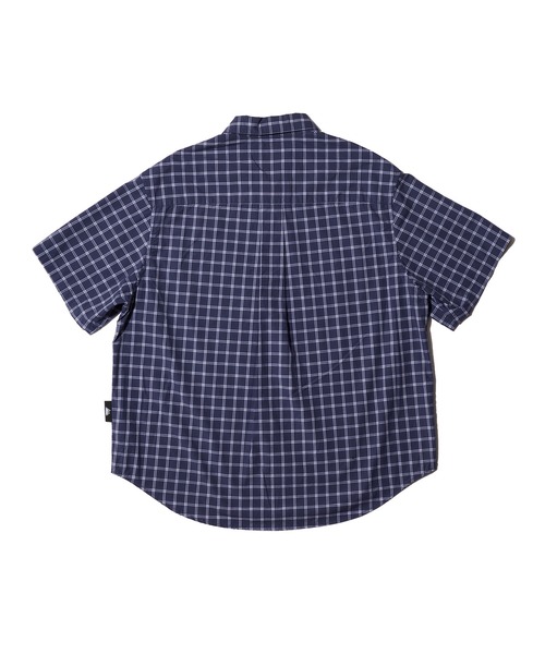 FIRST DOWN（ファーストダウン）の「グラフチェック ショートスリーブ シャツ（シャツ/ブラウス・メンズ・ネイビー系/ブラウン系・M/L/XL）」の16枚目の写真