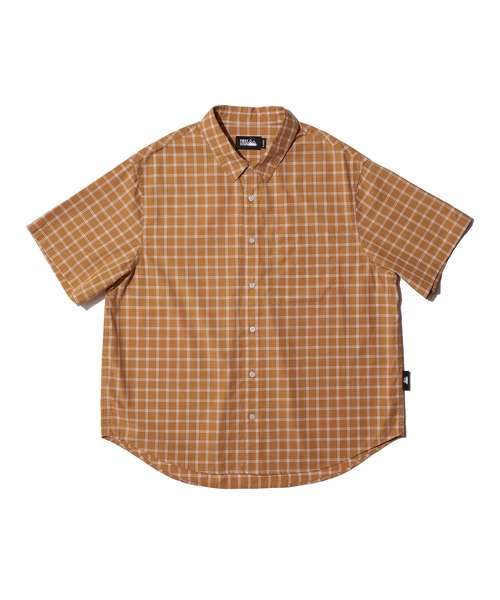 FIRST DOWN（ファーストダウン）の「グラフチェック ショートスリーブ シャツ（シャツ/ブラウス・メンズ・ネイビー系/ブラウン系・M/L/XL）」の21枚目の写真