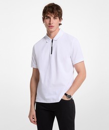ロゴ ジップ ポロ