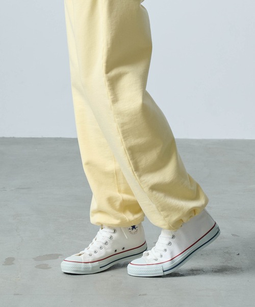 kha:ki(カーキ)の「「KHA:KI / カーキ」STRAIGHT SWEAT PANTS(スウェットパンツ・レディース・アッシュグレー/ライトイエロー/ブラック/ダークブラウン系・1/2)」の6枚目の写真