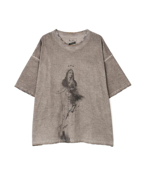 DANKE SCHON（ダンケシェーン）の「DankeSchon/ダンケシェーン/BURN S/S TEE MARIA（Tシャツ/カットソー・メンズ・ベージュ・L/M）」の6枚目の写真