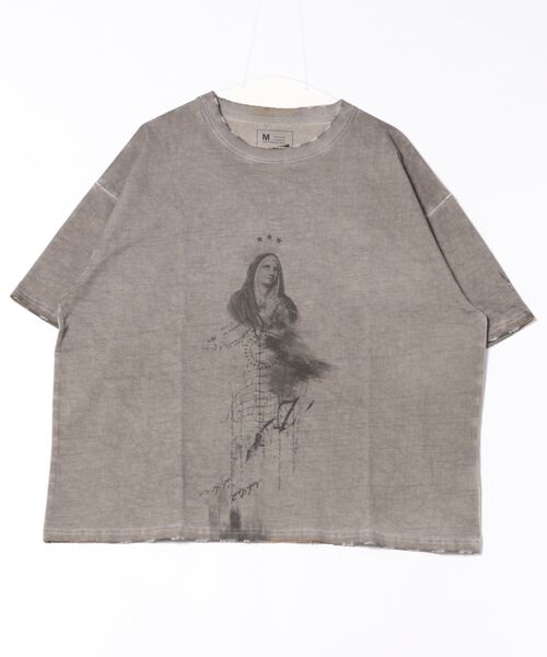 DANKE SCHON（ダンケシェーン）の「DankeSchon/ダンケシェーン/BURN S/S TEE MARIA（Tシャツ/カットソー・メンズ・ベージュ・L/M）」の5枚目の写真