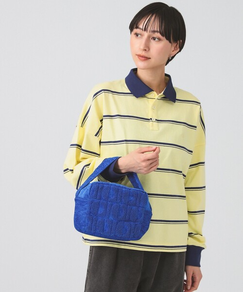 Ray BEAMS(レイビームス)の「【別注】beej / エンブロイダリー キューブ バッグ(トートバッグ・レディース・ブラック系その他4/レッド系その他6/ブルー・ONE SIZE)」の4枚目の写真