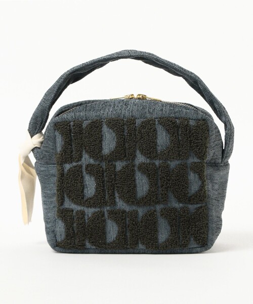 Ray BEAMS(レイビームス)の「【別注】beej / エンブロイダリー キューブ バッグ(トートバッグ・レディース・ブラック系その他4/レッド系その他6/ブルー・ONE SIZE)」の6枚目の写真