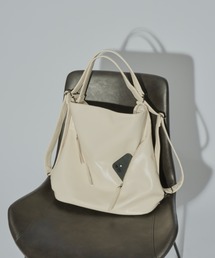 Aunt Marie's（アントマリーズ）の「2WAYアウトポケットBIGバッグ/リュック/トート/通勤通学にもおすすめ！（ショルダーバッグ）」