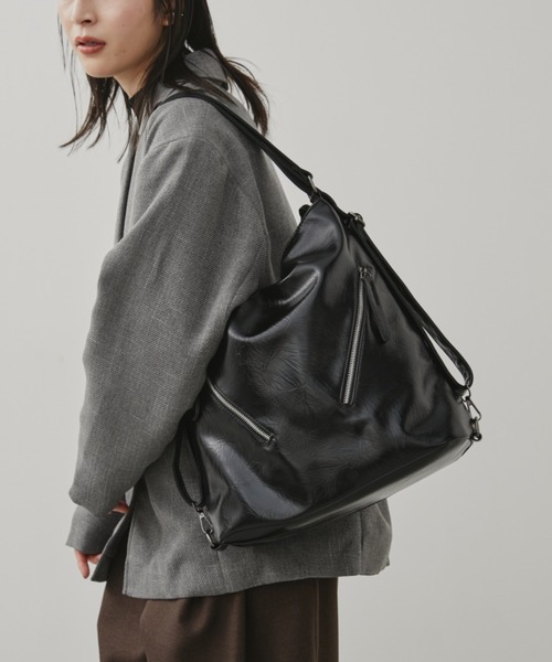 セール】2WAYアウトポケットBIGバッグ/リュック/トート/通勤通学にも