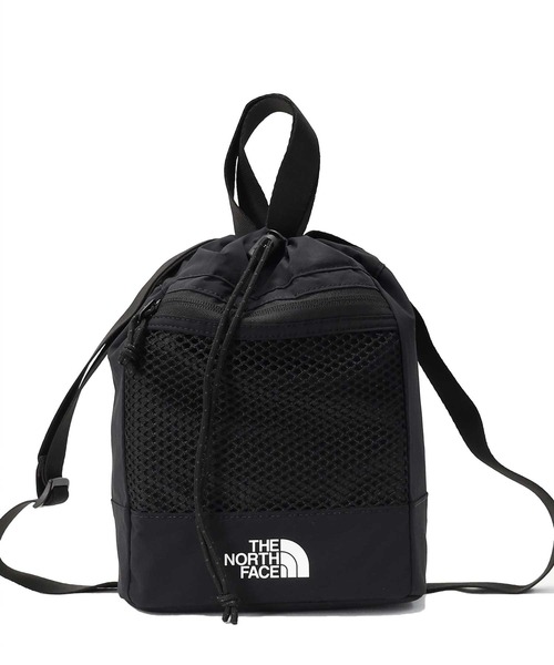 THE NORTH FACE(ザノースフェイス)の「TNF/WL-リンデンメッシュバケットバックミニ(ショルダーバッグ・メンズ・ブラック・FREE)」の1枚目の写真