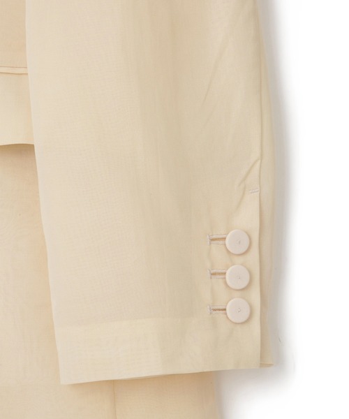 セール】【逸品】ダブルブレストシアージャケット（テーラード