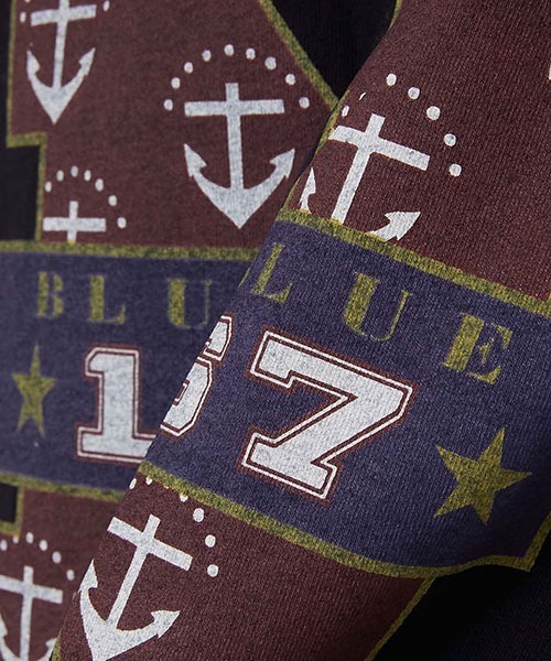 BLUE BLUE（ブルーブルー）の「SOUTHERN MFG CO. BLUEBLUE /N1967 ロングスリーブ Tシャツ（Tシャツ/カットソー・メンズ・ホワイト/イエロー/ネイビー・M/L/S/XL）」の12枚目の写真