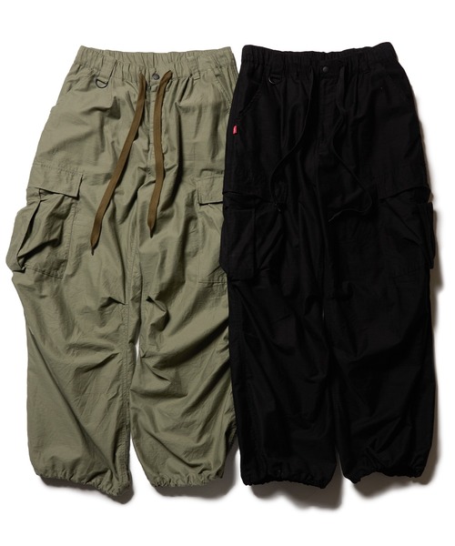 VIRGOwearworks（ヴァルゴウェアワークス）の「TANKER WIDE CARGO PANTS（カーゴパンツ・メンズ・カーキ/ブラック・2/3/4）」の7枚目の写真