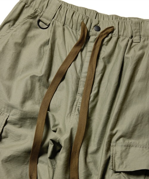 VIRGOwearworks（ヴァルゴウェアワークス）の「TANKER WIDE CARGO PANTS（カーゴパンツ・メンズ・カーキ/ブラック・2/3/4）」の11枚目の写真