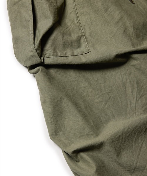 VIRGOwearworks（ヴァルゴウェアワークス）の「TANKER WIDE CARGO PANTS（カーゴパンツ・メンズ・カーキ/ブラック・2/3/4）」の12枚目の写真