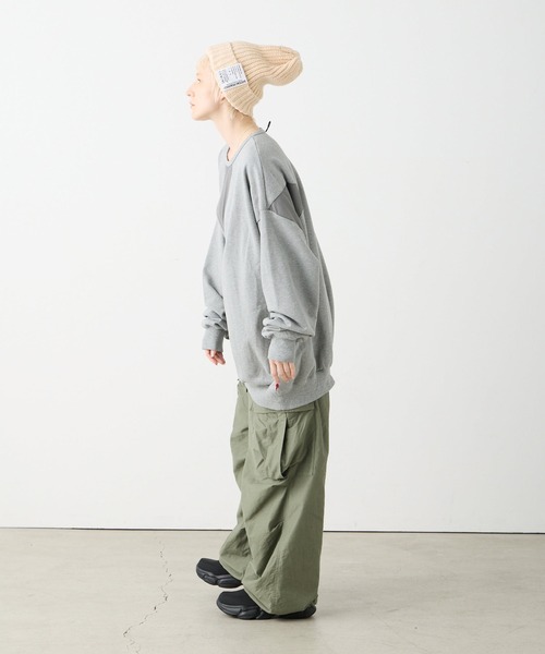 VIRGOwearworks（ヴァルゴウェアワークス）の「TANKER WIDE CARGO PANTS（カーゴパンツ・メンズ・カーキ/ブラック・2/3/4）」の22枚目の写真