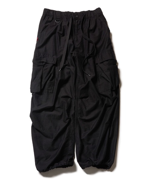 VIRGOwearworks（ヴァルゴウェアワークス）の「TANKER WIDE CARGO PANTS（カーゴパンツ・メンズ・カーキ/ブラック・2/3/4）」の3枚目の写真