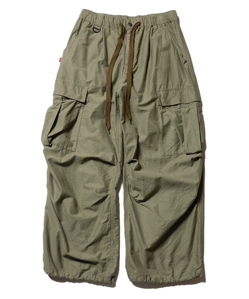 VIRGOwearworks（ヴァルゴウェアワークス）の「TANKER WIDE CARGO PANTS（カーゴパンツ・メンズ・カーキ/ブラック・2/3/4）」の4枚目の写真