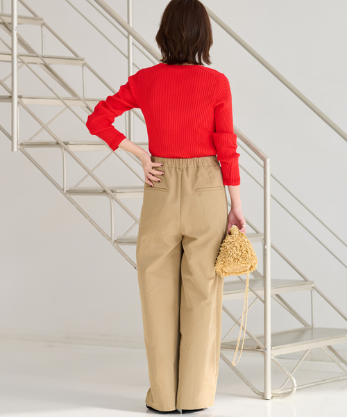 追加 / 新色》2タックワイドパンツ（チノパンツ）｜JOURNAL STANDARD