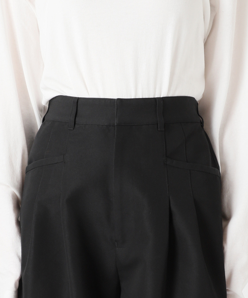 JOURNAL STANDARD relume（ジャーナルスタンダード　レリューム）の「《追加 / 新色》2タックワイドパンツ（チノパンツ・レディース・ベージュ/ブラック/カーキ・36/38）」の15枚目の写真