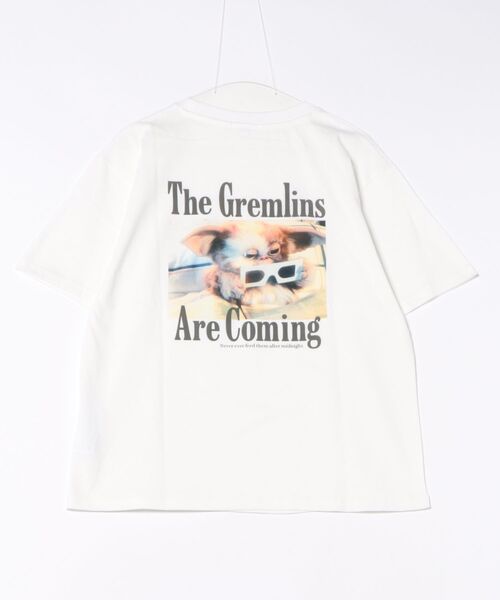 LOWRYS FARM（ローリーズファーム）の「グレムリンＴＥＥ　 498349（Tシャツ/カットソー・レディース・チャコールグレー/オフホワイト・FREE）」の14枚目の写真