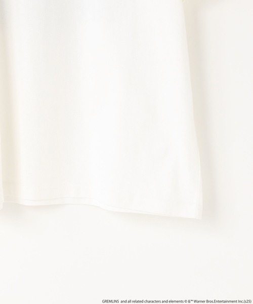 LOWRYS FARM（ローリーズファーム）の「グレムリンＴＥＥ　 498349（Tシャツ/カットソー・レディース・チャコールグレー/オフホワイト・FREE）」の5枚目の写真