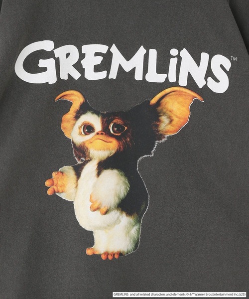 LOWRYS FARM（ローリーズファーム）の「グレムリンＴＥＥ　 498349（Tシャツ/カットソー・レディース・チャコールグレー/オフホワイト・FREE）」の12枚目の写真
