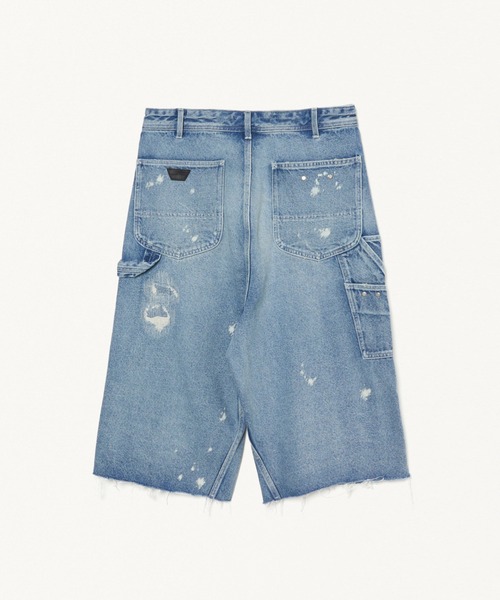 FORSOMEONE（フォーサムワン）の「FORSOMEONE CROPPED PAINTER（デニムパンツ・メンズ・インディゴブルー・46/48）」の3枚目の写真