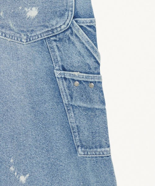 FORSOMEONE（フォーサムワン）の「FORSOMEONE CROPPED PAINTER（デニムパンツ・メンズ・インディゴブルー・46/48）」の9枚目の写真